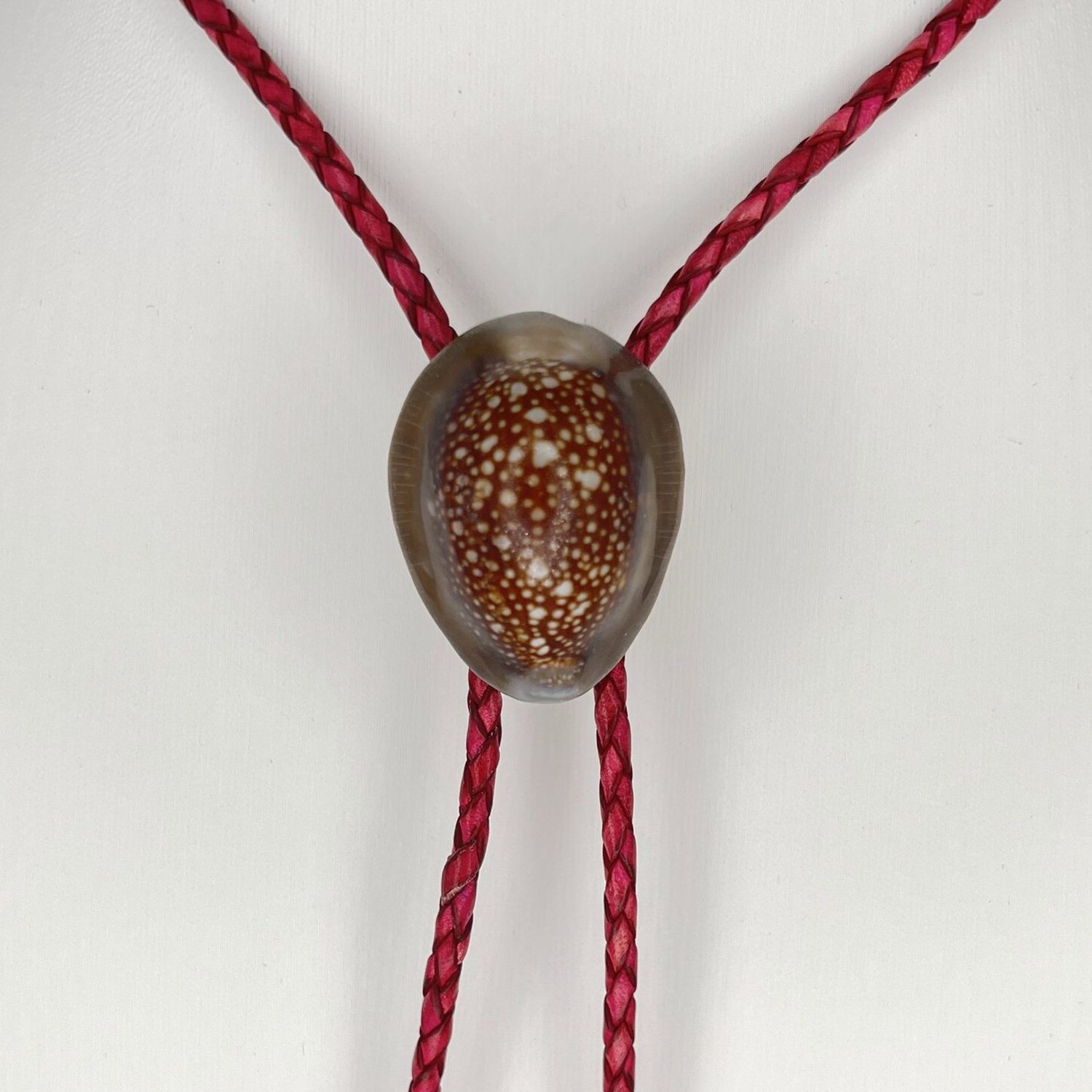 Starry Night — Hawaiian shell bolo tie, view 3